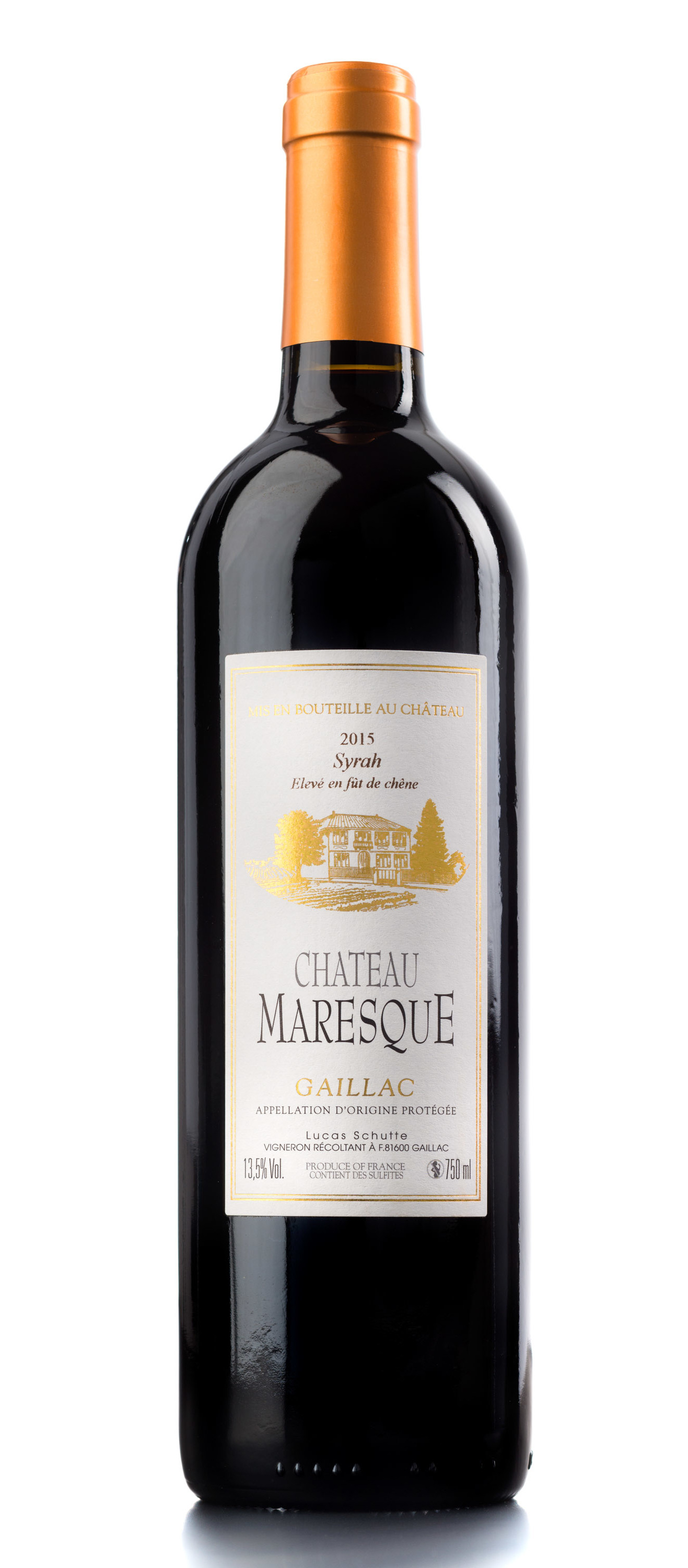 Château Maresque, Fûts Chêne