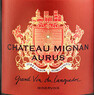 Château Mignan - AURUS - Rouge - 2015