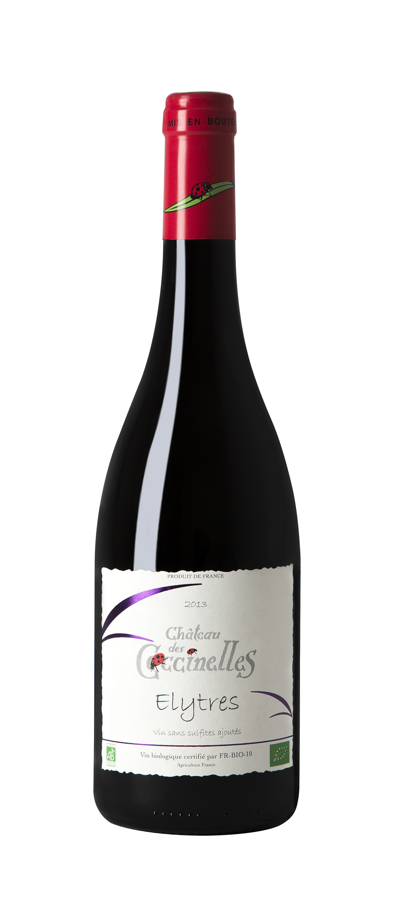 Château des Coccinelles, Elytres - Sans sulfites ajoutés