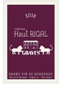 Château Haut Rigal  - Le Graves de - Rouge - 2018