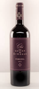 Château de Bel / Vins Olivier cazenave - Clos du Canton des Ormeaux - Rouge - 2016