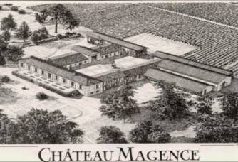 Photo historique du Château Magence