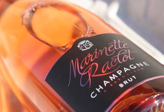 Champagne Marinette raclot Brut Rosé