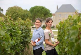 Marie-Caroline et Anne-Cécile Rozier les heureuse viticultrices